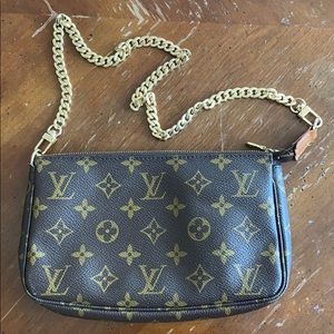 Authentic Louis Vuitton Monogram Pochette